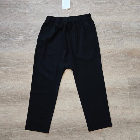 COS Drop Crotch Harem Cropped Trouser Pants Size Small MSRP $99 New With Tags - Picture 10 of 14